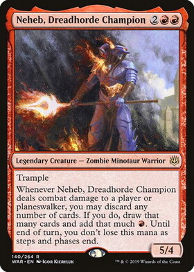 (WAR)Neheb Dreadhorde Champion/戦慄衆の勇者、ネヘブ