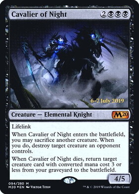 (M20)Cavalier of Night(日付入)(F)/夜の騎兵