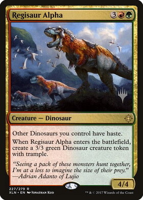 (XLN)Regisaur Alpha(プロモP)/レギサウルスの頭目