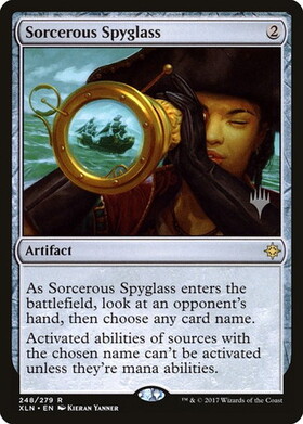 (XLN)Sorcerous Spyglass(プロモP)/魔術遠眼鏡