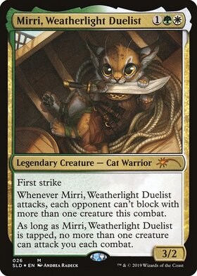 (SLD)Mirri Weatherlight Duelist(F)/ウェザーライトの決闘者、ミリー