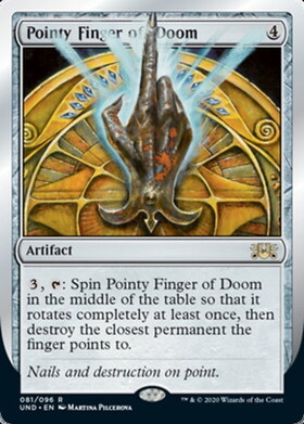 (UND)Pointy Finger of Doom/(未訳)