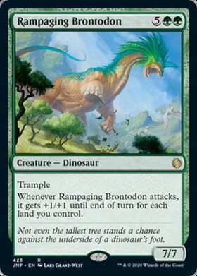 (JMP)Rampaging Brontodon/暴れ回るブロントドン