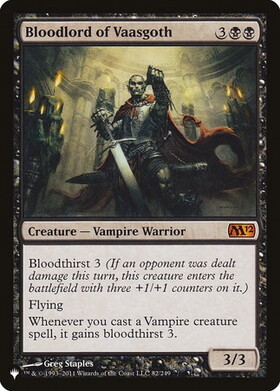 (M12)Bloodlord of Vaasgoth(LIST仕様)/ヴァーズゴスの血王
