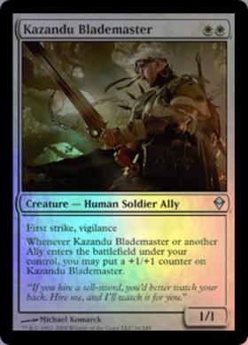 (ZEN)Kazandu Blademaster(F)/カザンドゥの刃の達人