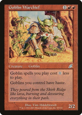 (SCG)Goblin Warchief/ゴブリンの戦長