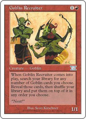 (6ED)Goblin Recruiter/ゴブリン徴募兵