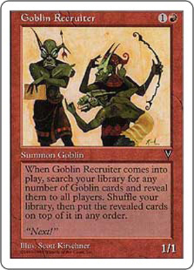 (ATH)Goblin Recruiter(白枠93-98年)/ゴブリンの徴募兵