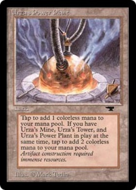 (ATQ)Urza's Power Plant(黒枠 蒸気球)/ウルザの魔力炉