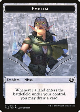 (KLD)Nissa Vital Force[Emblem]/生命の力、ニッサ(紋章)