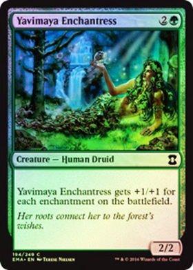 (EMA)Yavimaya Enchantress(F)/ヤヴィマヤの女魔術師