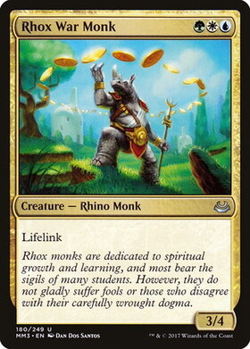 (MM3)Rhox War Monk(F)/ロウクスの戦修道士