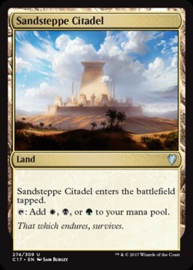 (C17)Sandsteppe Citadel/砂草原の城塞