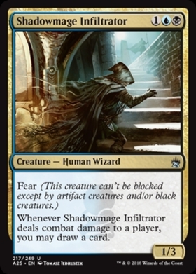 ODY)Shadowmage Infiltrator(F)/影魔道士の浸透者 | (FOIL)神話レア