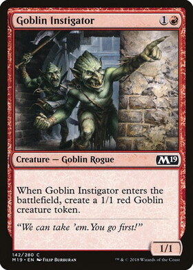 (M19)Goblin Instigator/ゴブリンの扇動者