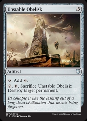 (C18)Unstable Obelisk/不安定なオベリスク