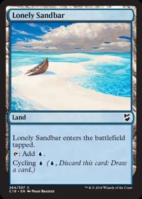 (C18)Lonely Sandbar/孤立した砂州