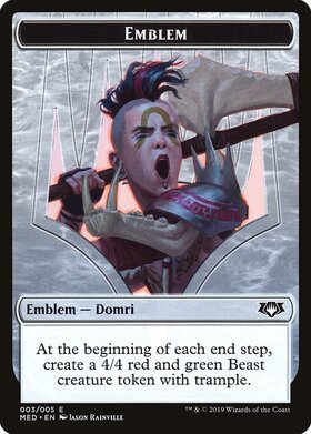 (MED)Domri Chaos Bringer[Emblem]/混沌をもたらす者、ドムリ(紋章)