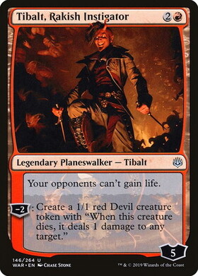 (WAR)Tibalt Rakish Instigator/無頼な扇動者、ティボルト