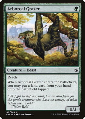 (WAR)Arboreal Grazer(F)/樹上の草食獣