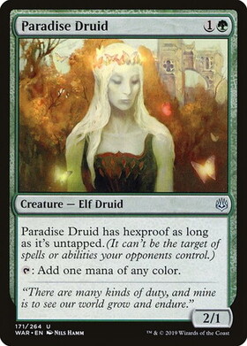 (WAR)Paradise Druid/楽園のドルイド