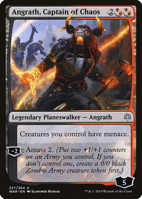 (WAR)Angrath Captain of Chaos/混沌の船長、アングラス