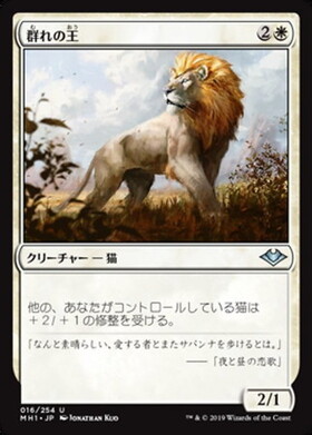 (MH1)群れの王(F)/KING OF THE PRIDE