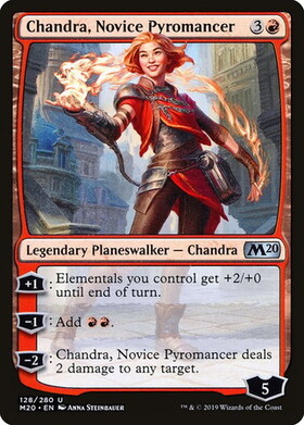 (M20)Chandra Novice Pyromancer/新米紅蓮術師、チャンドラ