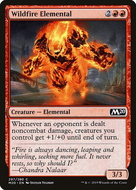 (M20)Wildfire Elemental/野火の精霊