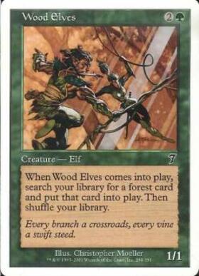 (7ED)Wood Elves/ウッド・エルフ