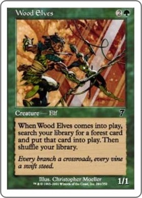 (7ED)Wood Elves(F)/ウッド・エルフ