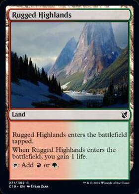 (C19)Rugged Highlands/岩だらけの高地
