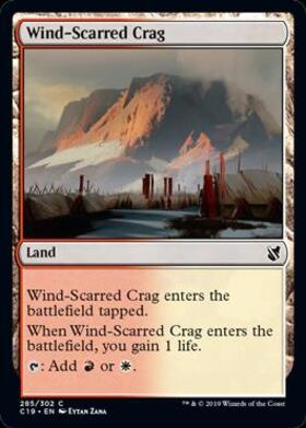 (C19)Wind-Scarred Crag/風に削られた岩山