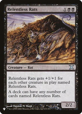 (10E)Relentless Rats(LIST仕様)/執拗なネズミ