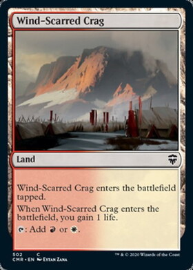 (CMR)Wind-Scarred Crag/風に削られた岩山