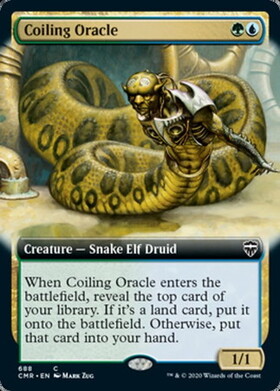 (CMR)Coiling Oracle(拡張枠)/とぐろ巻きの巫女