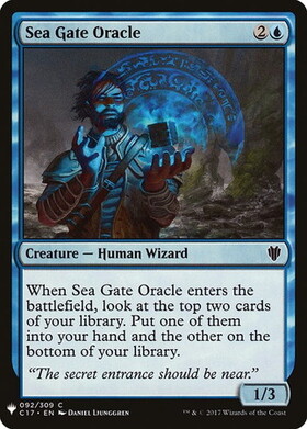 (C17)Sea Gate Oracle(LIST仕様)/海門の神官