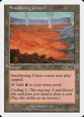 (ATH)Smoldering Crater(白枠93-98年)/薄煙の火口