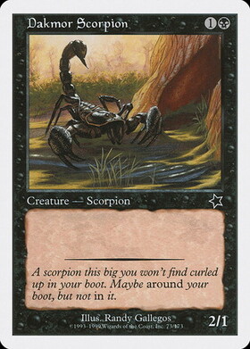 (S99)Dakmor Scorpion/ダクムーアの蠍