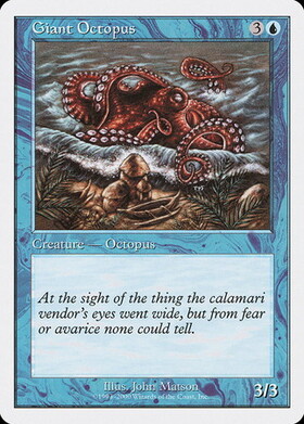(S00)Giant Octopus(白枠2000年)/大ダコ