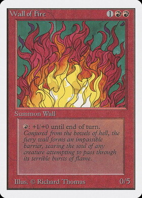 (2ED)Wall of Fire/炎の壁