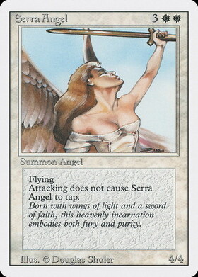(3ED)Serra Angel/セラの天使