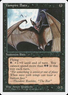 (4ED)Vampire Bats(95年)/吸血コウモリ