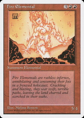 (4ED)Fire Elemental(95年)/炎の精霊