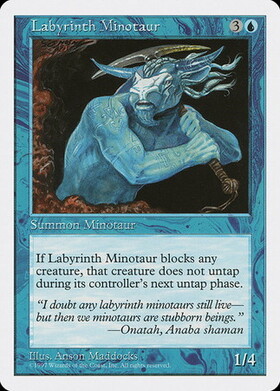 (5ED)Labyrinth Minotaur(97年)/迷宮のミノタウルス