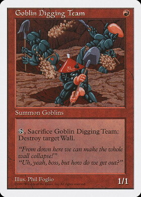 (5ED)Goblin Digging Team(97年)/ゴブリン穴掘り部隊