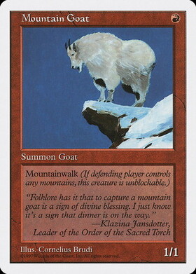 (5ED)Mountain Goat(97年)/シロイワヤギ