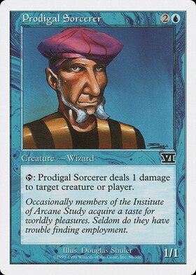 (6ED)Prodigal Sorcerer/放蕩魔術師
