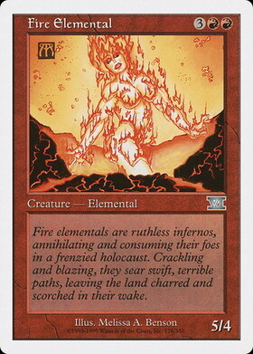 (6ED)Fire Elemental/炎の精霊