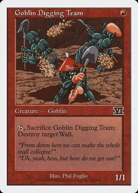 (6ED)Goblin Digging Team/ゴブリン穴掘り部隊